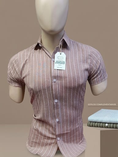 Camisa Lino a Rayas