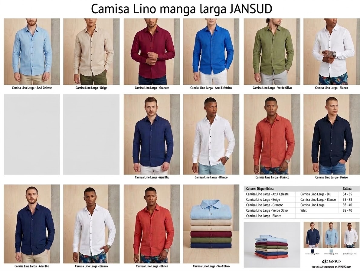 Camisa Lino Shantú